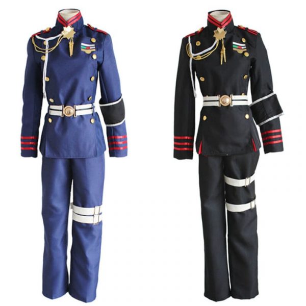 Anime Seraph Of The End Guren Ichinose Cosplay Costume Owari Military Uniforms