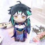 Genshin Impact Xiao Cosplay Anime Plushies 20cm Cute Change Suit Clothes Plushie Dress up Stuffed Doll