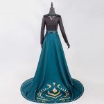 Snow Queen 2 Anna Coronation Long Gown Cape Dress