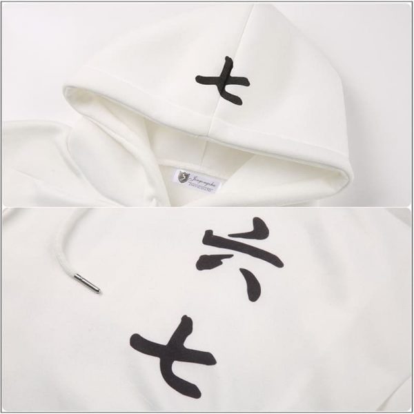 Anime Scissor Seven Killer Cosplay White Hoodie Costume Pullover Hooded Sweatshirt