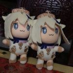 Kawaii Game Plushies Genshin Impact Paimon Cute Soft Figure Plush Doll