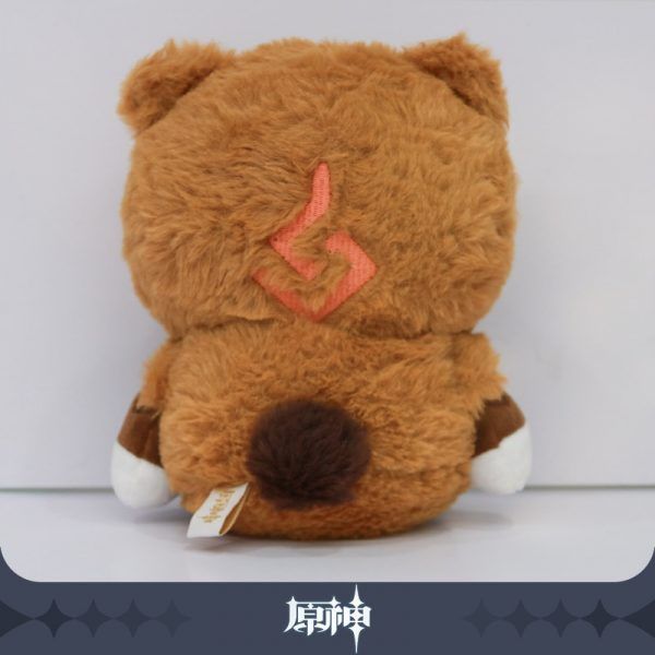 Game Genshin Impact XiangLing Guoba Raccoon Bear Plush Doll