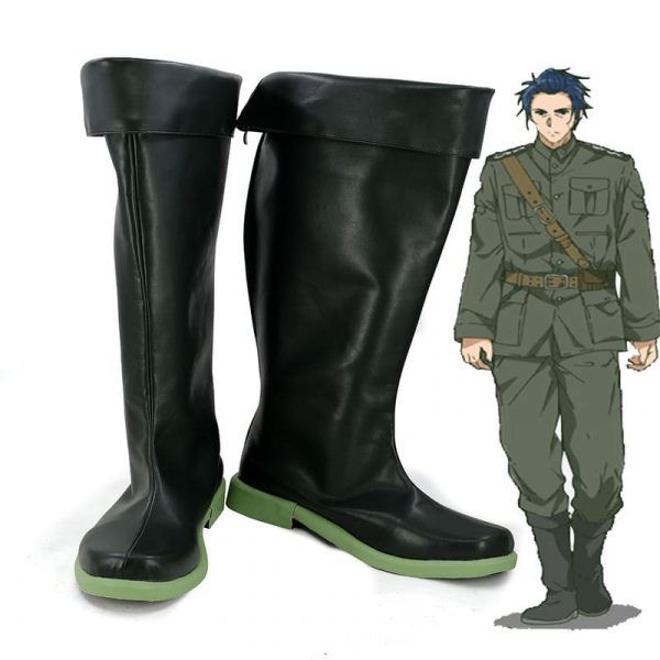 Violet Evergarden Gilbert Bougainvillea Cosplay Black Boots