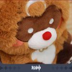 Game Genshin Impact XiangLing Guoba Raccoon Bear Plush Doll