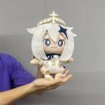 Anime Game Plushies Genshin Impact Paimon Cute Soft Plush Cosplay Doll