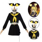 Speedcosplay Women Kagamine Rin/Len Cosplay Halloween Costume Uniform Outfits