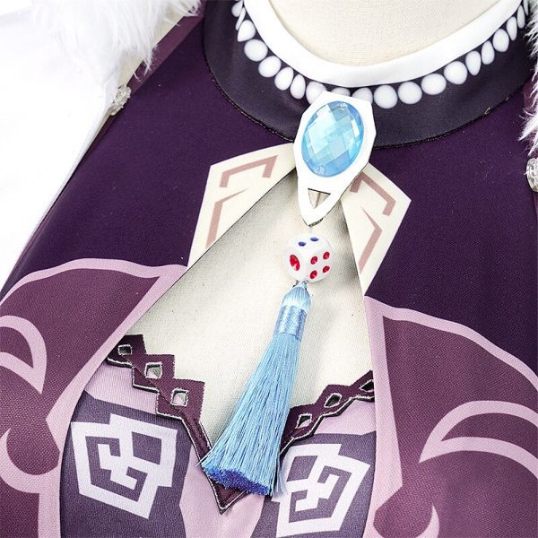 Genshin Impact Yelan Cosplay Costume Uniform