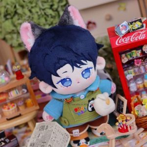 Japan Anime Jujutsu Kaisen Yuta Okkotsu Animal Ears Plush Stuffed DIY Change Clothes Doll