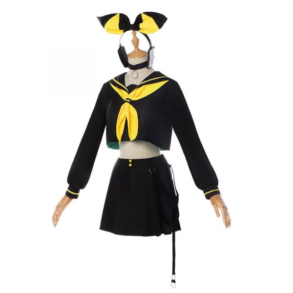 Speedcosplay Women Kagamine Rin/Len Cosplay Halloween Costume Uniform Outfits