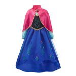 3-10 Years Anna Elsa Girl Dress Princess Costume Children Rapunzel Mermaid Belle Outfit