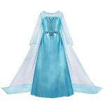 3-10 Years Anna Elsa Girl Dress Princess Costume Children Rapunzel Mermaid Belle Outfit