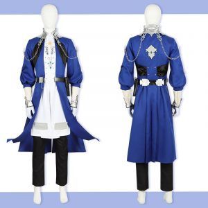 Game Final Fantasy FF14 Alphinaud Leveilleur Cosplay Costumes