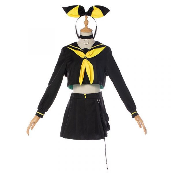 Speedcosplay Women Kagamine Rin/Len Cosplay Halloween Costume Uniform Outfits