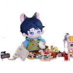 Japan Anime Jujutsu Kaisen Yuta Okkotsu Animal Ears Plush Stuffed DIY Change Clothes Doll