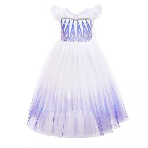 3-10 Years Anna Elsa Girl Dress Princess Costume Children Rapunzel Mermaid Belle Outfit