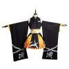 Anime Demon Slayer Agatsuma Zenitsu Cosplay Costume Kimono Outfits