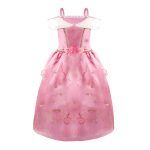 3-10 Years Anna Elsa Girl Dress Princess Costume Children Rapunzel Mermaid Belle Outfit