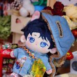Japan Anime Jujutsu Kaisen Yuta Okkotsu Animal Ears Plush Stuffed DIY Change Clothes Doll