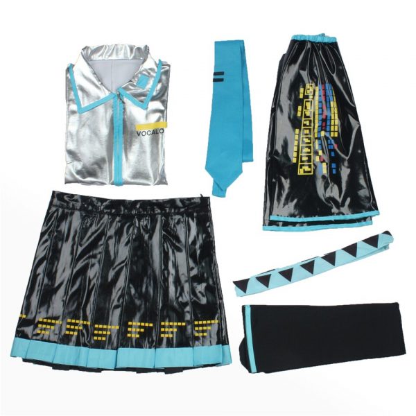 Anime Hatsune Miku Cosplay Costume Cute Maid Outfit