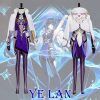 Genshin Impact Yelan Cosplay Costume Uniform