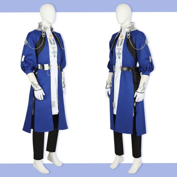Game Final Fantasy FF14 Alphinaud Leveilleur Cosplay Costumes