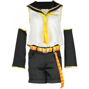 Speedcosplay Hatsune Miku Kagamine Rin Uniform Halloween Cosplay Costume