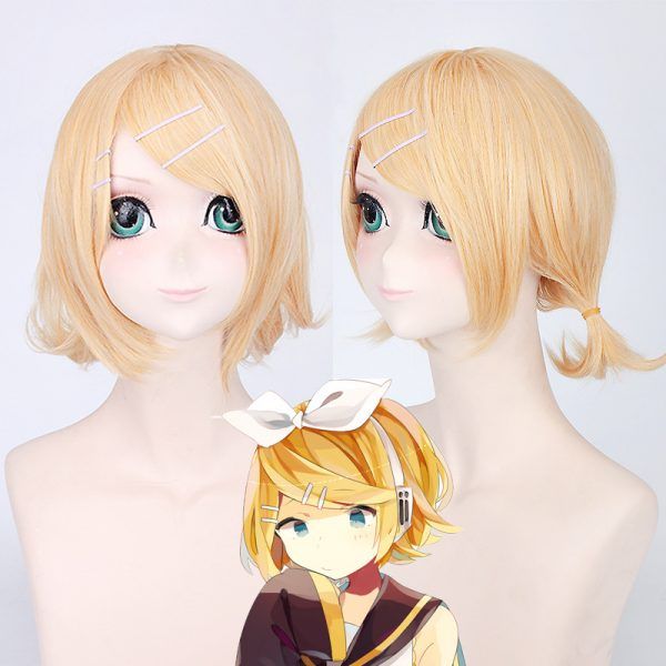 Speedcosplay Hatsune Miku Kagamine Rin Uniform Halloween Cosplay Costume