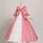 Western Spring Women’s Two-piece Vintage Victorian Female Long Gothic Party Dress
