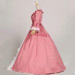 Western Spring Women’s Two-piece Vintage Victorian Female Long Gothic Party Dress