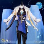 Game Genshin Impact Yelan Cosplay Costume Outfits