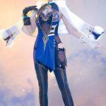 Game Genshin Impact Yelan Cosplay Costume
