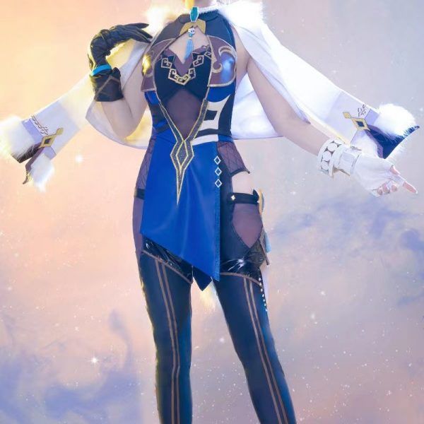 Game Genshin Impact Yelan Cosplay Costume Outfits