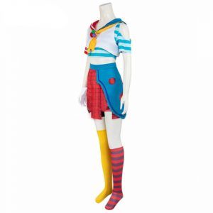 Bubble 2022 Movie Uta Cosplay Costume Women Girls Uniform Top Skirt Outfit with Stockings