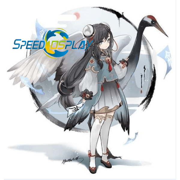 Genshin Impact Guchen Qiuhuai Shenhe Child Cosplay Costume