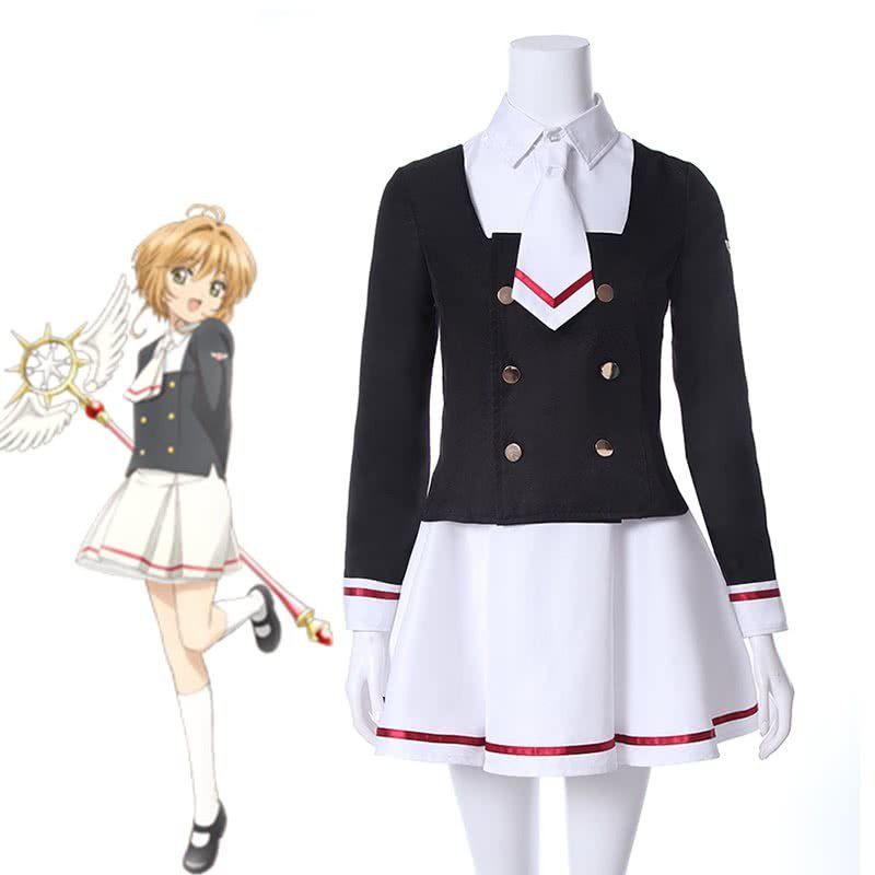 Cardcaptor Sakura Clearcard Cosplay Costume (4)