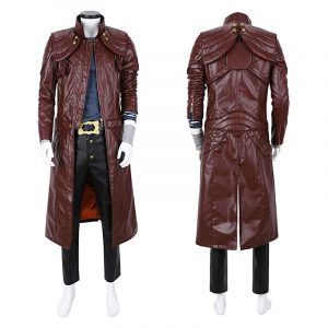 Devil May Cry Dante Cosplay Costume DMC 5 Deluxe Leather Full Set (6)