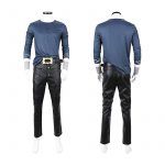Devil May Cry Dante Cosplay Costume DMC 5 Deluxe Leather Full Set (5)