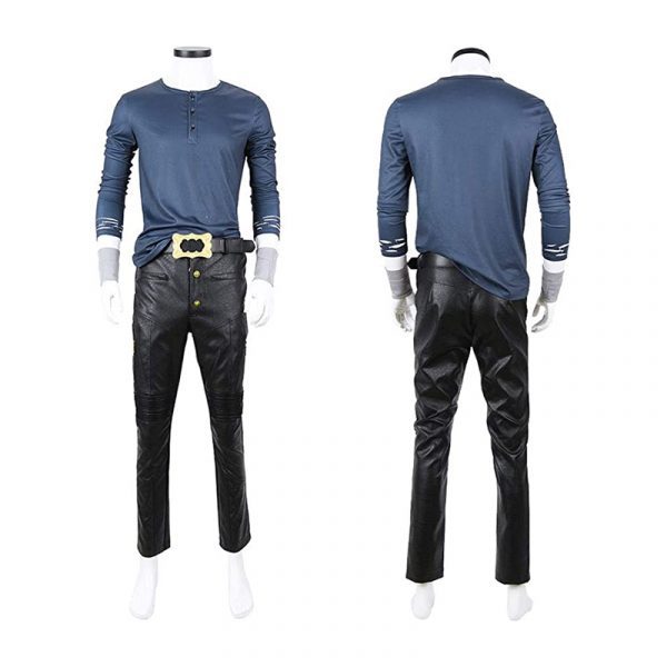 Devil May Cry Dante Cosplay Costume DMC 5 Deluxe Leather Full Set (7)