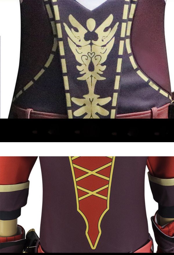 Game Genshin Impact Amber Cosplay Costume (8)