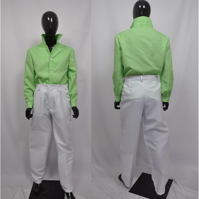 Adventure JoJo’s Bizarre Jotaro Kujo White Uniform Kujo Jotaro Costume Custom Made (2)