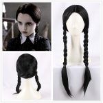 Movie The Addams Family Wednesday Addams Gothic Cosplay Halloween Adult Costume