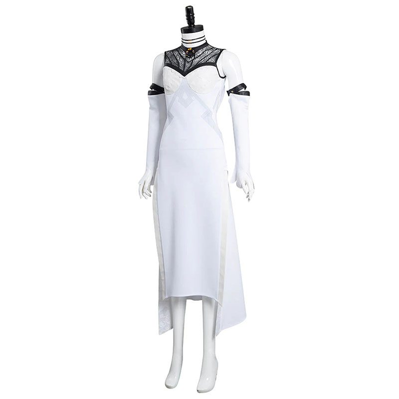 Arcane LOL Mel Medarda Cosplay Costume Dress (3)