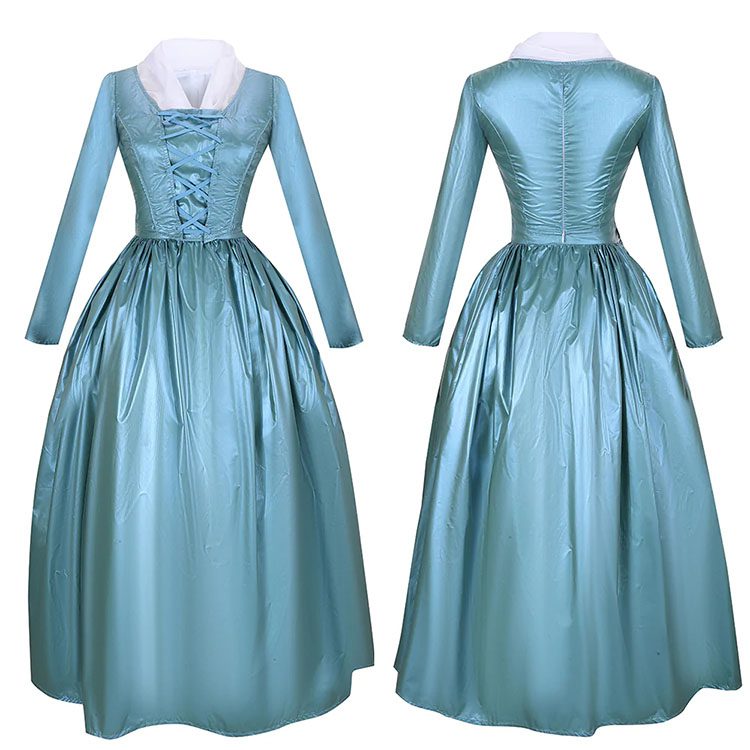 eliza hamilton blue dress Cosplayflying