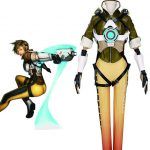 OW Tracer Lena Oxton Cosplay Costume Full Set Tailor Made
