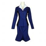 Agent Peggy Carter Cosplay Costume Uniform Blue Suit Costume