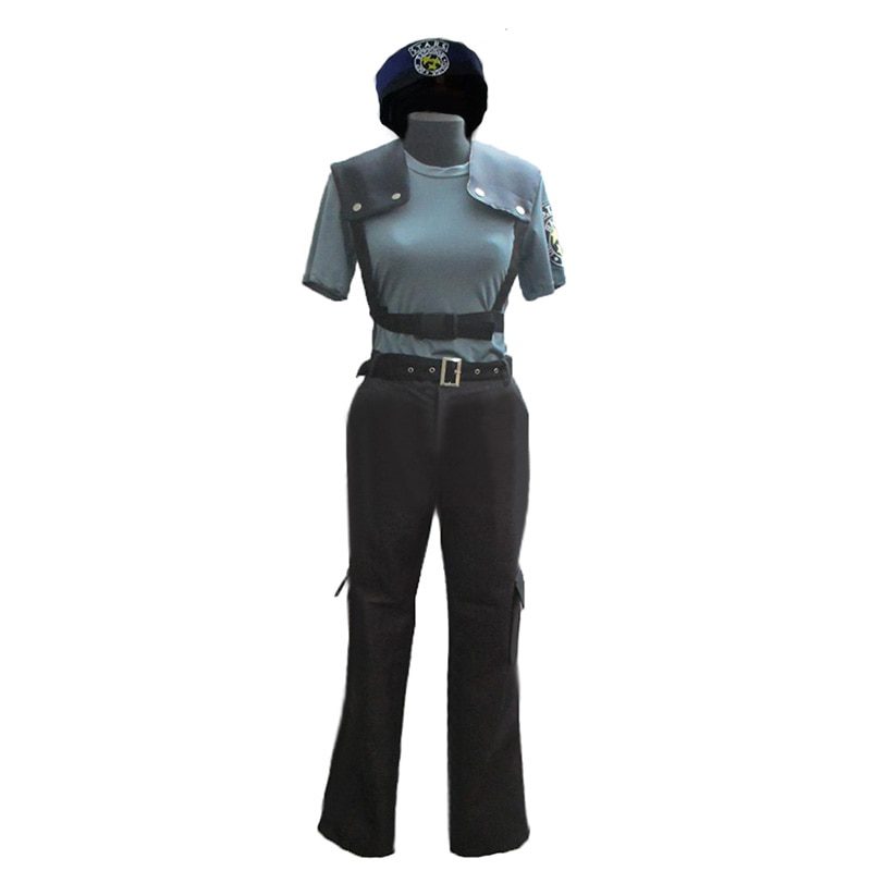 Newest Jill Valentine Cosplay Costume with hat
