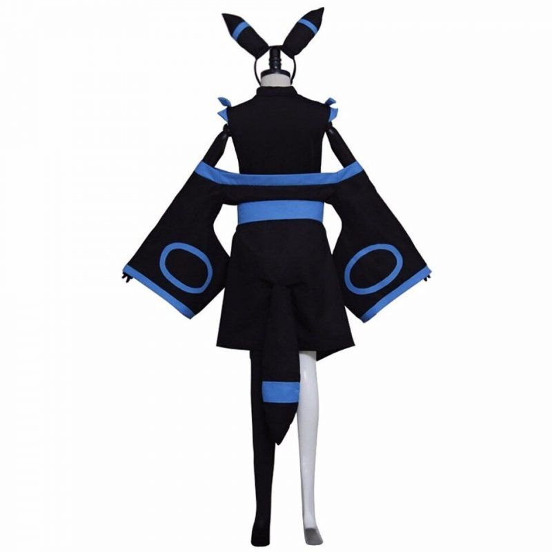 Pokemon Umbreon Human Dress Cosplay Costume Tailor Made