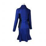 Agent Peggy Carter Cosplay Costume Uniform Blue Suit Costume