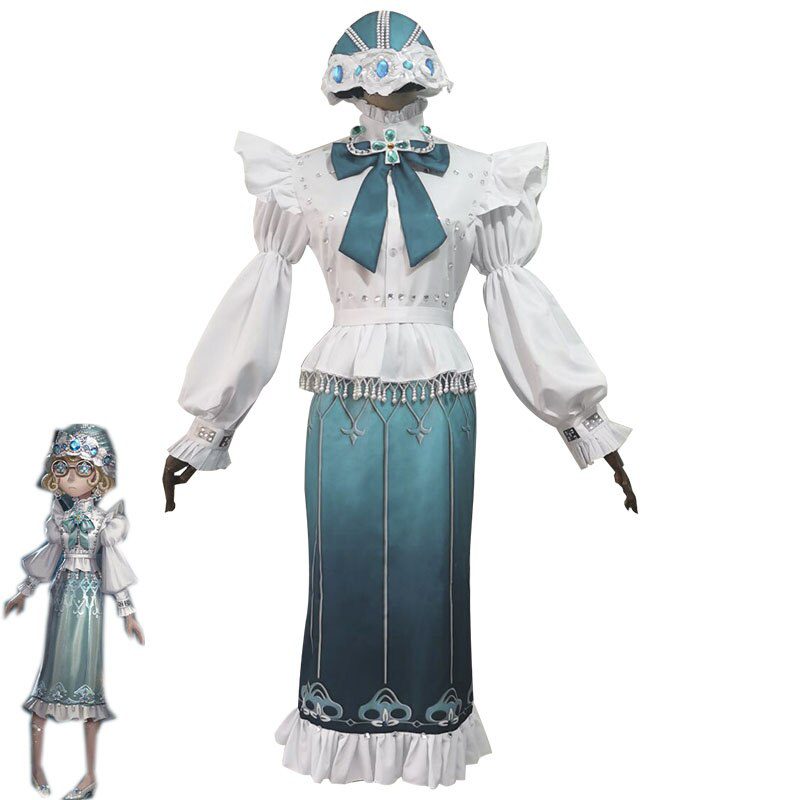 Game Identity V Architect The Mind's Eye Helena Adams Cosplay Costume Women Cute Dress Hallween Carnival Uniforms Custom Made