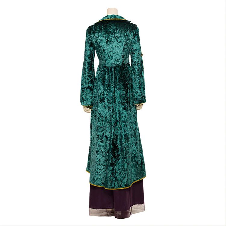 Hocus Pocus Winifred Sanderson Cosplay Dress Costume